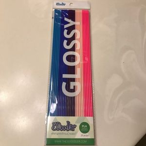 3Doodler 3D Printer Filament 5 Colors Blue Navy Black Peach Pink